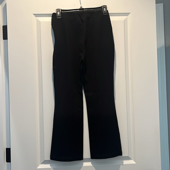 EUC- never worn Anine Bing cropped black flared trousers, sz US 6/EU 40. - Picture 3 of 4